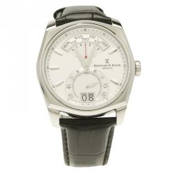 Bernhard H Mayer White Stainless Steel La Rétrograde Explorer Men's Wristwatch 42MM