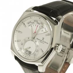 Bernhard H Mayer White Stainless Steel La Rétrograde Explorer Men's Wristwatch 42MM