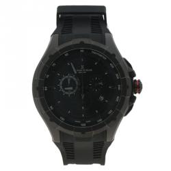 Bernhard H Mayer Black Stainless Steel Victor Chronograph Men's Wristwatch 50MM