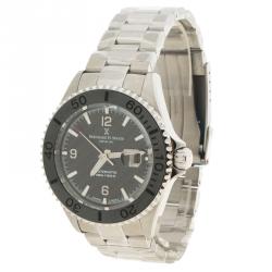 Bernhard H. Mayer Black Stainless Steel Nauticus Austro Limited Edition Men's Wristwatch 45MM