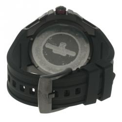 Bernhard H Mayer Black Stainless Steel Victor Chronograph Men's Wristwatch 50MM