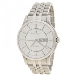 Bernhard H Mayer Silver Stainless Steel Chronos Limited Edition Men's Wristwatch 42MM