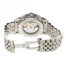 Bernhard H Mayer Silver Stainless Steel Chronos Limited Edition Men's Wristwatch 42MM