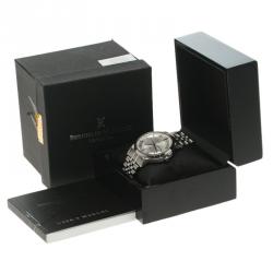 Bernhard H Mayer Silver Stainless Steel Chronos Limited Edition Men's Wristwatch 42MM
