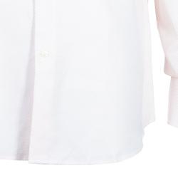 Pre Owned Boss By Hugo Boss Men's Pink Fitted Shirt L