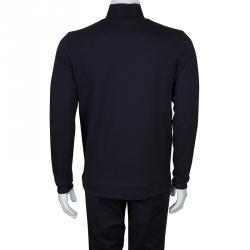 Pre Owned Boss Hugo Boss Men's Dark Blue Sweatshirt M
