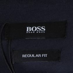 Pre Owned Boss Hugo Boss Men's Dark Blue Sweatshirt M