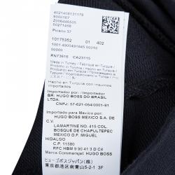 Pre Owned Boss Hugo Boss Men's Dark Blue Sweatshirt M