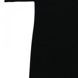 Pre Owned Boss By Hugo Boss Men's Black Daniels Cashmere Wool Long Coat L