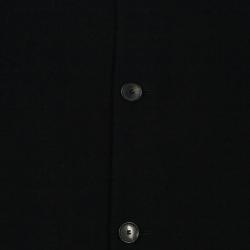 Pre Owned Boss By Hugo Boss Men's Black Daniels Cashmere Wool Long Coat L