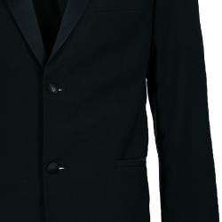 مملوكة مسبقًا Boss By Hugo Boss Men's Black Tuxedo Suit M