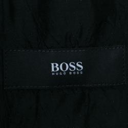 مملوكة مسبقًا Boss By Hugo Boss Men's Black Tuxedo Suit M