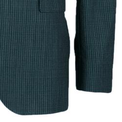 Pre Owned Boss By Hugo Boss Men's Emerald Green Checked Blazer M