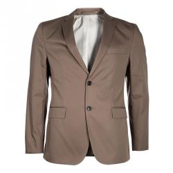 Pre Owned Boss by Hugo Boss Men's Beige Suit S