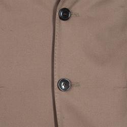 Pre Owned Boss by Hugo Boss Men's Beige Suit S