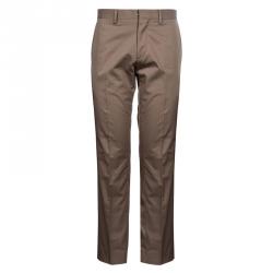 Pre Owned Boss by Hugo Boss Men's Beige Suit S