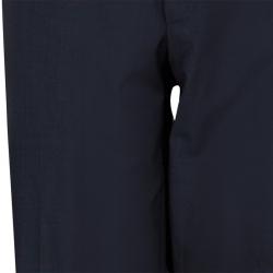 مملوكة مسبقًا Boss by Hugo Boss Men's Grey Wool Suit L