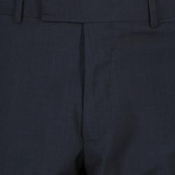 مملوكة مسبقًا Boss by Hugo Boss Men's Grey Wool Suit L