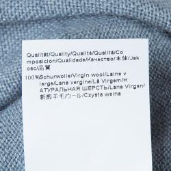 Boss By Hugo Boss Men's Grey Merino Wool Sweater M