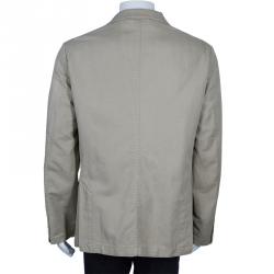 Pre Owned بليزر بوس باي هوغو بوس رجالي بيج XL