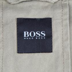 Pre Owned بليزر بوس باي هوغو بوس رجالي بيج XL