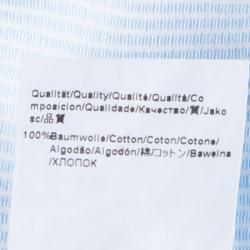 مملوكة مسبقًا Boss by Hugo Boss Men's Light Blue Striped Shirt XL