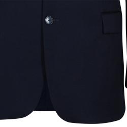Pre Owned Boss by Hugo Boss Men's Navy Blue Suit L