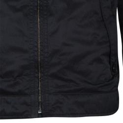 مملوكة مسبقًا جاكيت بوس باي هوغو بوس نايلون أسود رجالي L