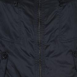 مملوكة مسبقًا جاكيت بوس باي هوغو بوس نايلون أسود رجالي L