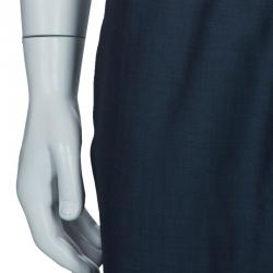 Pre Owned Boss By Hugo Boss Men's Grey Trousers M