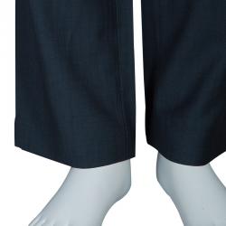 Pre Owned Boss By Hugo Boss Men's Grey Trousers M