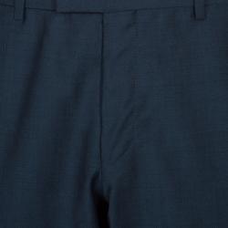 Pre Owned Boss By Hugo Boss Men's Grey Trousers M