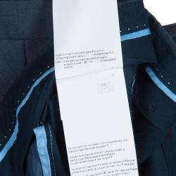Pre Owned Boss By Hugo Boss Men's Grey Trousers M
