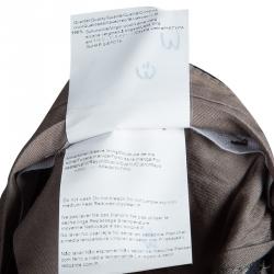 Pre Owned Boss By Hugo Boss Men's Black Striped Trousers L