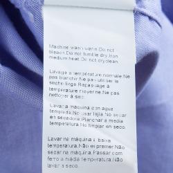 Pre Owned Boss by Hugo Boss Blue Long Sleeve Buttondown Cotton Shirt XL