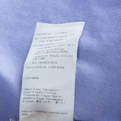 Pre Owned Boss by Hugo Boss Blue Long Sleeve Buttondown Cotton Shirt XL