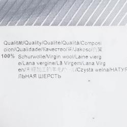 Pre Owned Boss by Hugo Boss Grey Wool Pinstriped Blazer M