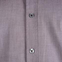 Pre Owned Boss By Hugo Boss Purple Two Tone Regular Fit Cotton Shirt 2XL
