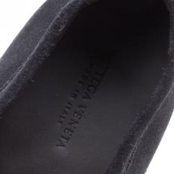 Pre Owned حذاء لوفرز بوتيغا فينيتا بيني سويدي أسود مقاس 43