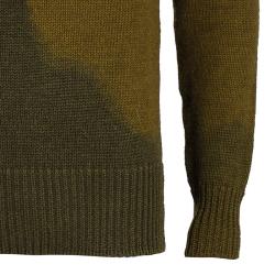 Pre Owned Bottega Veneta Men's Brown Green Knit Sweater M
