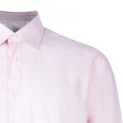 Pre Owned Brioni Men's Light Pink Cotton Shirt L