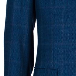 Pre Owned بليزر بريوني صوف أزرق للرجال M