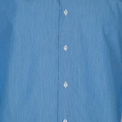 Pre Owned Brioni Men's Light Blue Cotton Shirt M
