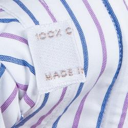 Pre Owned Brioni Multicolor Striped Shirt L
