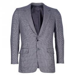 Brioni Men's Multicolor Houndstooth Blazer M