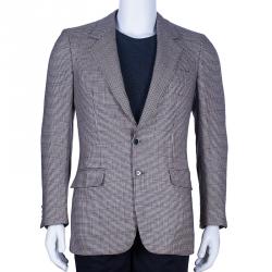 Brioni Men's Multicolor Houndstooth Blazer M