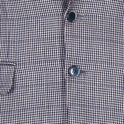 Brioni Men's Multicolor Houndstooth Blazer M