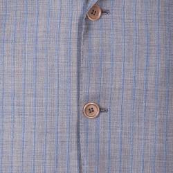 مملوكة مسبقًا بذلة رجالي بريوني بالاتينو رصاصي L