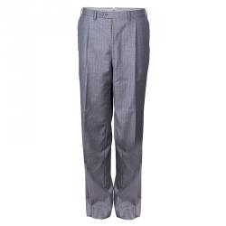 مملوكة مسبقًا بذلة رجالي بريوني بالاتينو رصاصي L