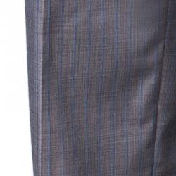 مملوكة مسبقًا بذلة رجالي بريوني بالاتينو رصاصي L